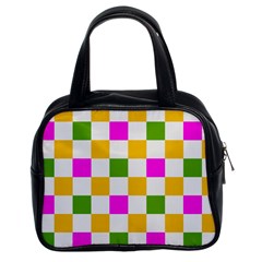 Checkerboard Again 3 Classic Handbag (two Sides) by impacteesstreetwearseven