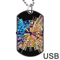 #art #illustration #drawing #infinitepainter #artist #sketch #mirrorart #jwildfire #mirrorlab #galle Dog Tag Usb Flash (one Side) by soulone