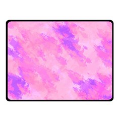 Almostwatercolor Double Sided Fleece Blanket (small)  by designsbyamerianna