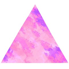 Almostwatercolor Wooden Puzzle Triangle