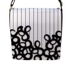 Chaos N Order Flap Closure Messenger Bag (l) by designsbyamerianna