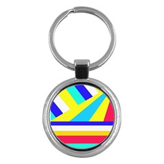 Down Spiral Key Chain (round) by impacteesstreetwearsix