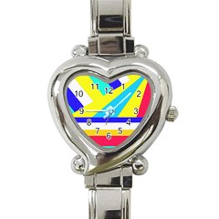 Down Spiral Heart Italian Charm Watch by impacteesstreetwearsix