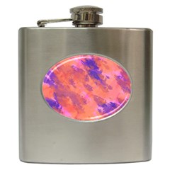 Harshenvironment Hip Flask (6 Oz) by designsbyamerianna