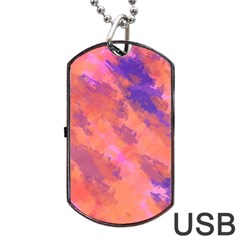 Harshenvironment Dog Tag Usb Flash (two Sides) by designsbyamerianna