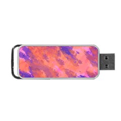 Harshenvironment Portable Usb Flash (one Side) by designsbyamerianna