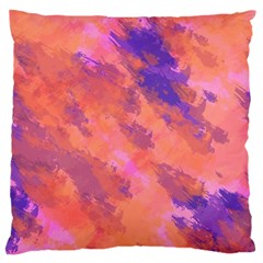 Harshenvironment Large Flano Cushion Case (two Sides) by designsbyamerianna