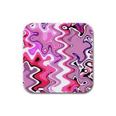 Mylifeinpink Rubber Square Coaster (4 Pack)  by designsbyamerianna