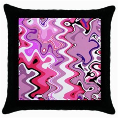 Mylifeinpink Throw Pillow Case (black) by designsbyamerianna