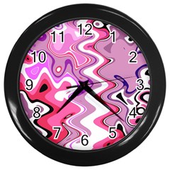 Mylifeinpink Wall Clock (black) by designsbyamerianna