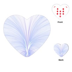 Flowerpetal1 Playing Cards Single Design (heart)