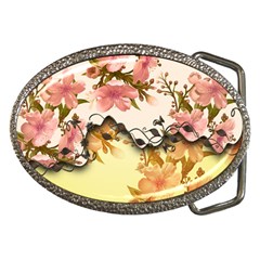 A Touch Of Vintage, Floral Design Belt Buckles by FantasyWorld7