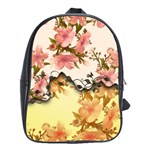 A Touch Of Vintage, Floral Design School Bag (Large) Front