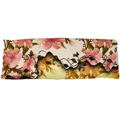 A Touch Of Vintage, Floral Design Body Pillow Case Dakimakura (two Sides) by FantasyWorld7