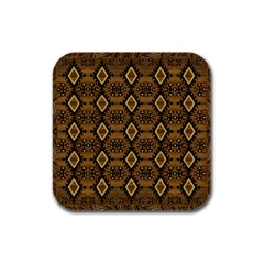 Navajo 1 Rubber Square Coaster (4 pack) 