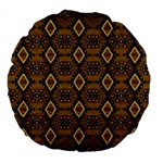 Navajo 1 Large 18  Premium Round Cushions Front