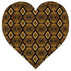 Navajo 1 Wooden Puzzle Heart