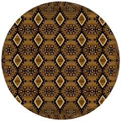 Navajo 1 Wooden Puzzle Round