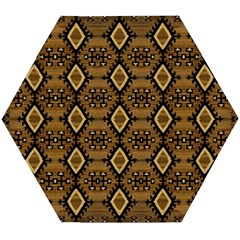 Navajo 1 Wooden Puzzle Hexagon