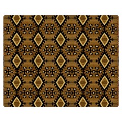 Navajo 1 Double Sided Flano Blanket (medium)  by ArtworkByPatrick