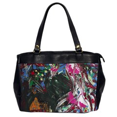 Wild Swans Oversize Office Handbag (2 Sides)