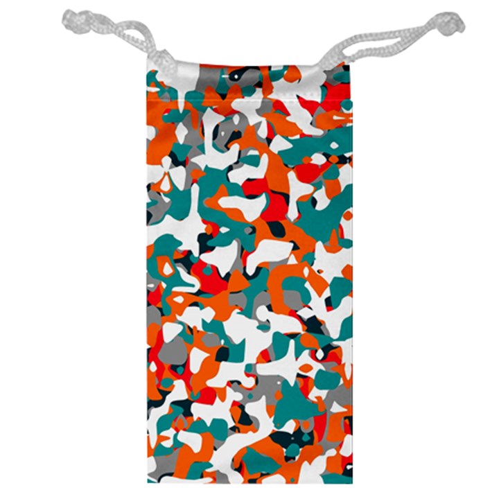 Pop Art Camouflage 1 Jewelry Bag