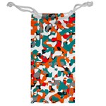 Pop Art Camouflage 1 Jewelry Bag Back