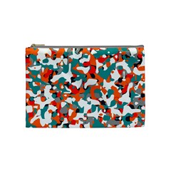 Pop Art Camouflage 1 Cosmetic Bag (medium) by impacteesstreetweareight