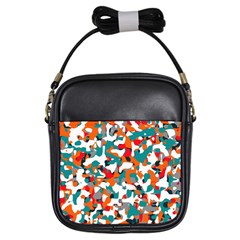 Pop Art Camouflage 1 Girls Sling Bag