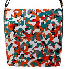 Pop Art Camouflage 1 Flap Closure Messenger Bag (s)