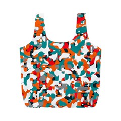 Pop Art Camouflage 1 Full Print Recycle Bag (m)