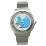 Patokip Stainless Steel Watch Front