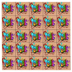 Music 1 Wooden Puzzle Square