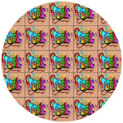 Music 1 Wooden Puzzle Round