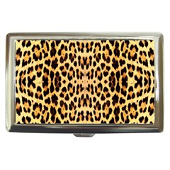 Leopard Skin Cigarette Money Case by ArtworkByPatrick