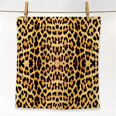 Leopard Skin Face Towel by ArtworkByPatrick