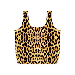 Leopard Skin Full Print Recycle Bag (s) by ArtworkByPatrick