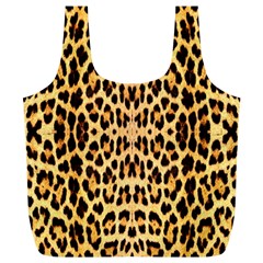 Leopard Skin Full Print Recycle Bag (xl) by ArtworkByPatrick