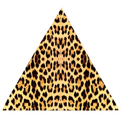 Leopard Skin Wooden Puzzle Triangle