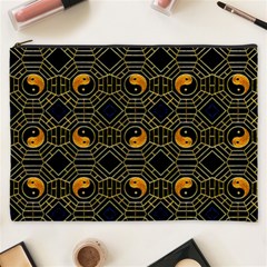 Yin Yang Cosmetic Bag (xxxl) by ArtworkByPatrick