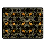 Yin Yang Double Sided Fleece Blanket (Small)  45 x34  Blanket Back