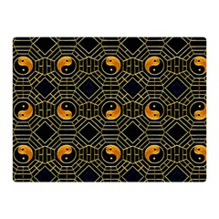 Yin Yang Double Sided Flano Blanket (mini)  by ArtworkByPatrick