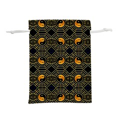 Yin Yang Lightweight Drawstring Pouch (l) by ArtworkByPatrick