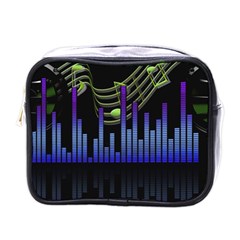 Speakers Music Sound Mini Toiletries Bag (one Side) by HermanTelo