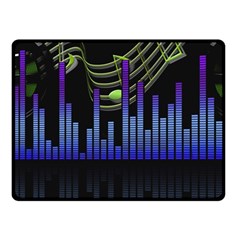 Speakers Music Sound Fleece Blanket (small)