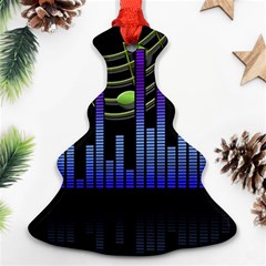 Speakers Music Sound Ornament (christmas Tree)  by HermanTelo