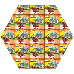 Jester Wooden Puzzle Hexagon