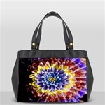 Rainbow Chrysanthemum Oversize Office Handbag Front