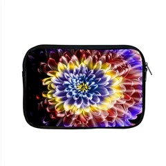 Rainbow Chrysanthemum Apple Macbook Pro 15  Zipper Case by bloomingvinedesign