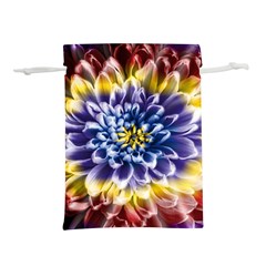 Rainbow Chrysanthemum Lightweight Drawstring Pouch (s)